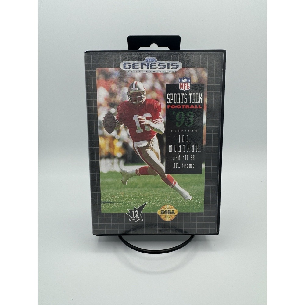NFL Sports Talk Football '93 Starring Joe Montana (Sega Genesis, 1992)